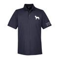 Australian Cattle Dog Embroidered AKC Men's Polo