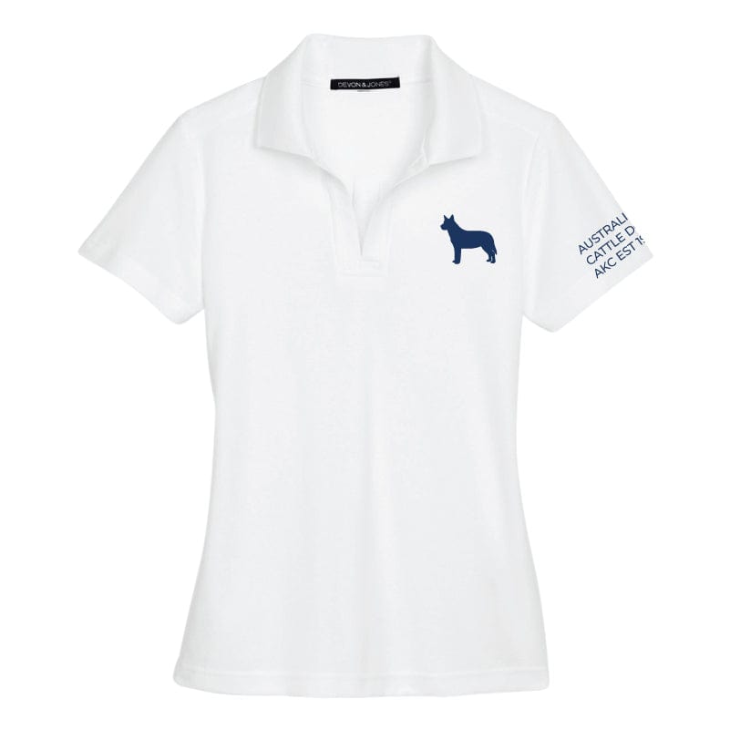 Australian Cattle Dog  Embroidered AKC Women's Polo