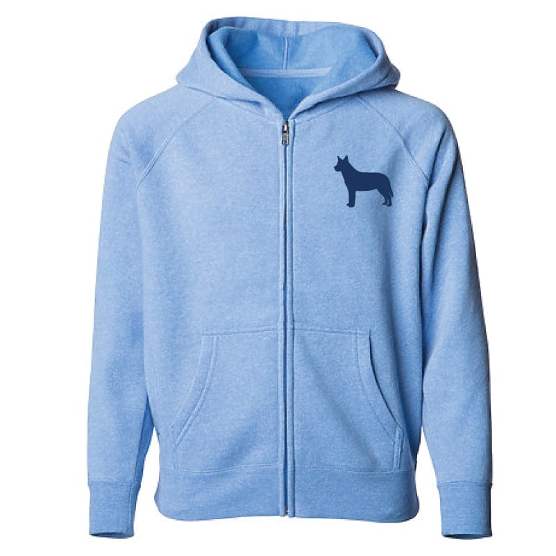Australian Cattle Dog Children's Full Zip Sweatshirt