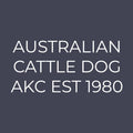 Australian Cattle Dog Embroidered AKC Quarter Zip
