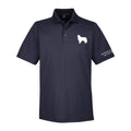 Border Collie Embroidered AKC Men's Polo