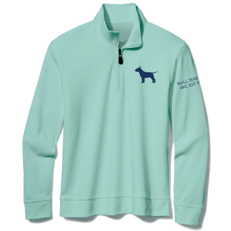 Bull Terrier Embroidered AKC Quarter Zip