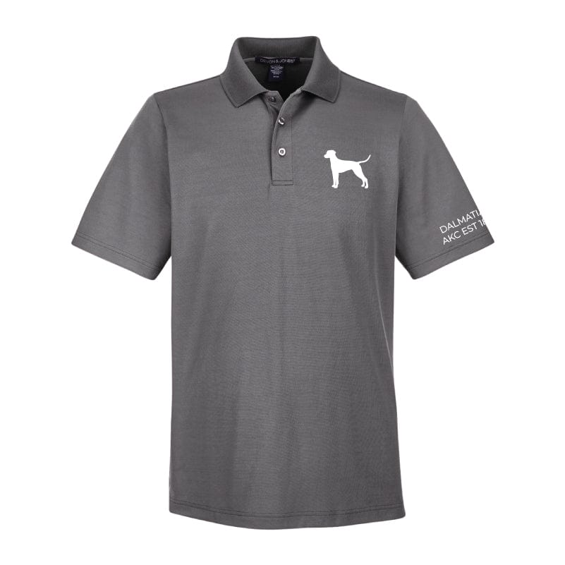 Dalmatian Embroidered AKC Men's Polo