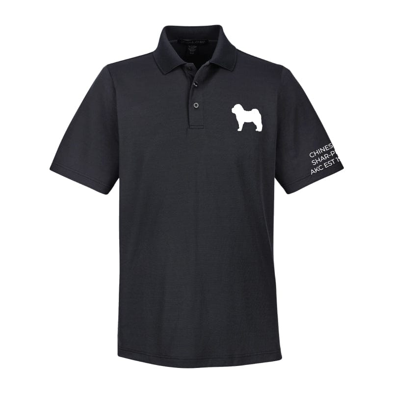 Chinese Shar-Pei Embroidered AKC Men's Polo