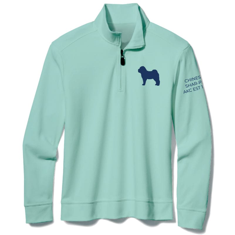 Chinese Shar-Pei Embroidered AKC Quarter Zip
