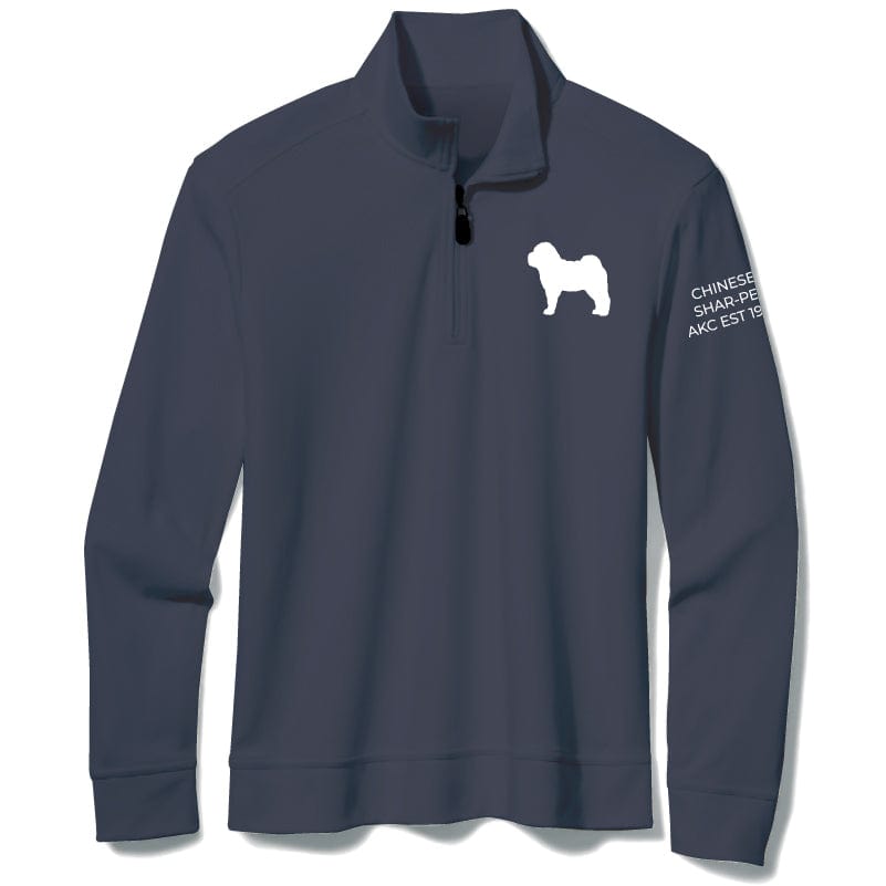Chinese Shar-Pei Embroidered AKC Quarter Zip