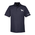 Weimaraner  Embroidered AKC Men's Polo