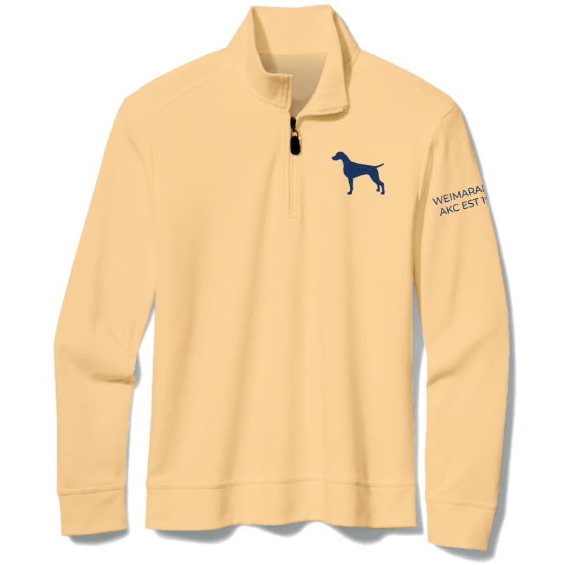 Weimaraner Embroidered AKC Quarter Zip