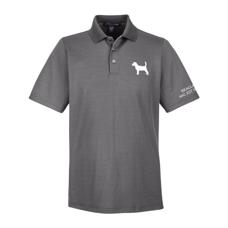 Beagle Embroidered AKC Men's Polo | AKC Shop