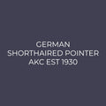 German Shorthaired Pointer Embroidered AKC Men's Polo