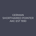 German Shorthaired Pointer Embroidered AKC Quarter Zip