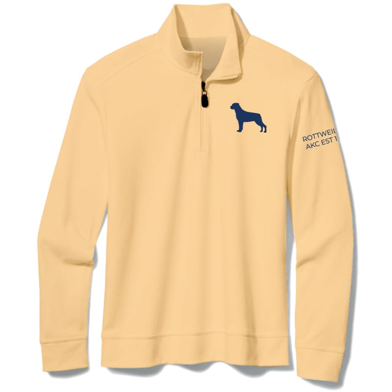 Rottweiler Embroidered AKC Quarter Zip