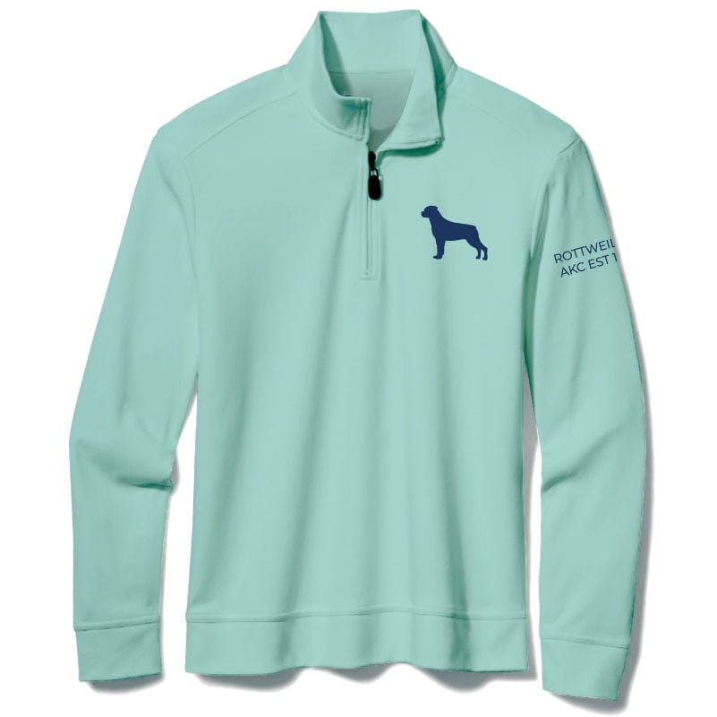 Rottweiler Embroidered AKC Quarter Zip