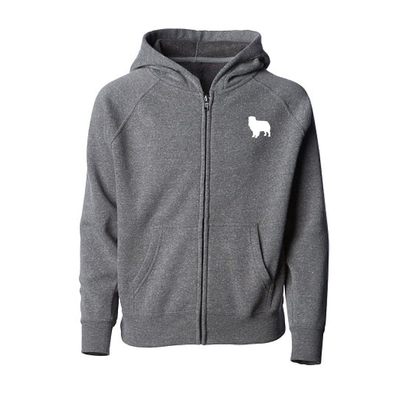 Australian Shepherd Children's Full Zip Sweatshirt