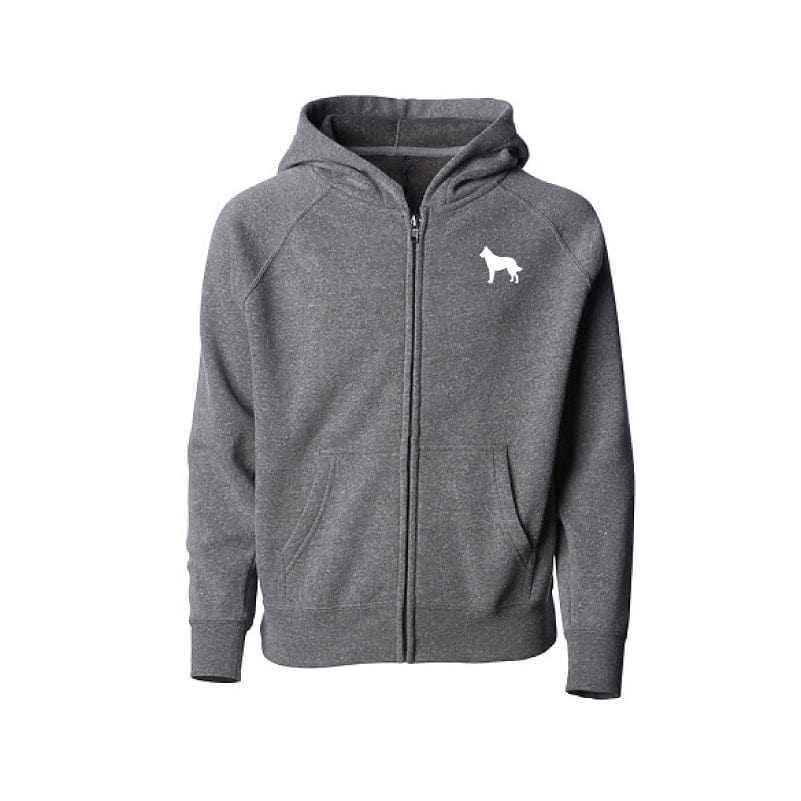 Belgian Malinois Toddler Full Zip Sweatshirt