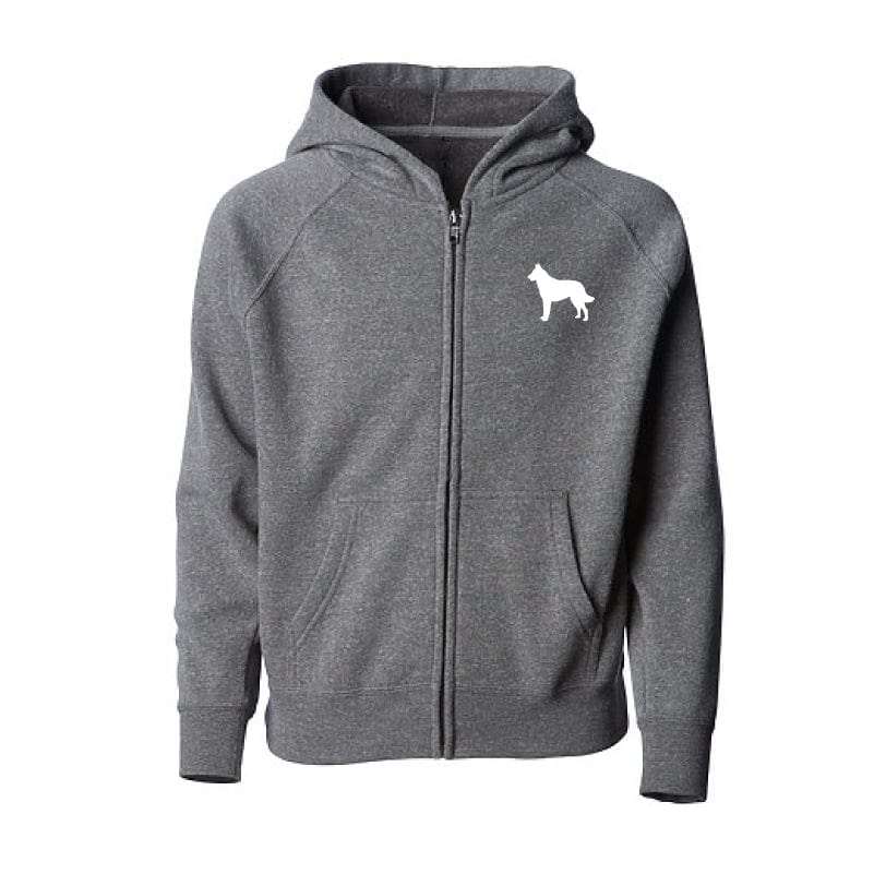 Belgian Malinois Children's Full Zip Sweatshirt