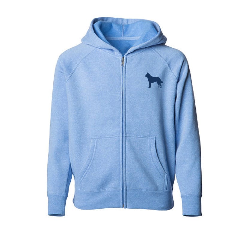 Belgian Malinois Children's Full Zip Sweatshirt