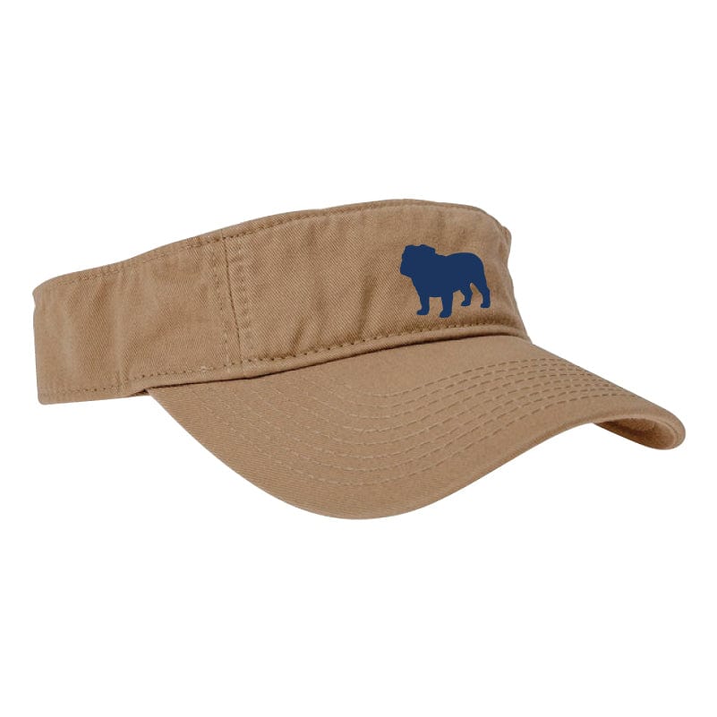 Bulldog AKC Embroidered Visor