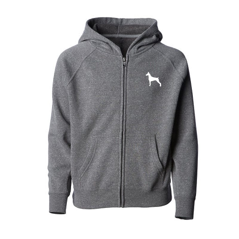 Doberman Children's Full Zip Sweatshirt