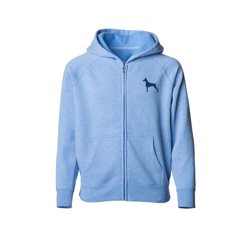 Doberman Toddler Full Zip Sweatshirt