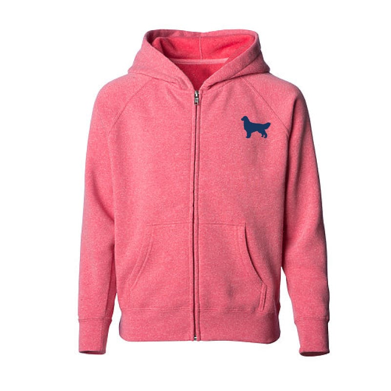 Golden Retriever Children's Full Zip Sweatshirt | AKC Shop