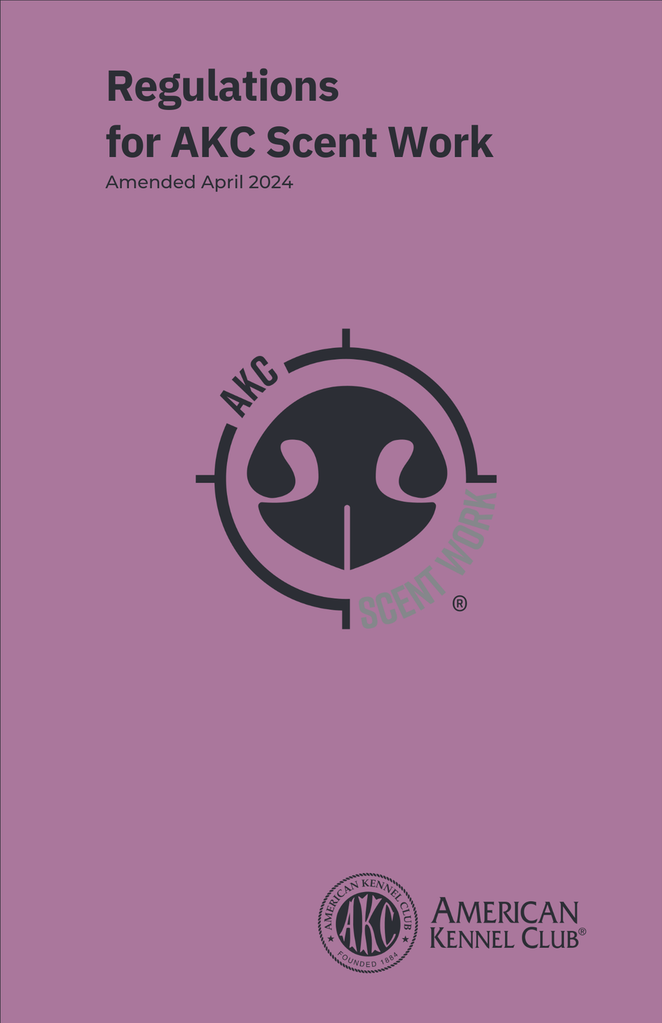 Scent Work Rules Regulations AKC Shop