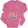 AKC Agility League - Adult Unisex Crewneck Sweatshirt