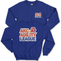 AKC Agility League - Adult Unisex Crewneck Sweatshirt