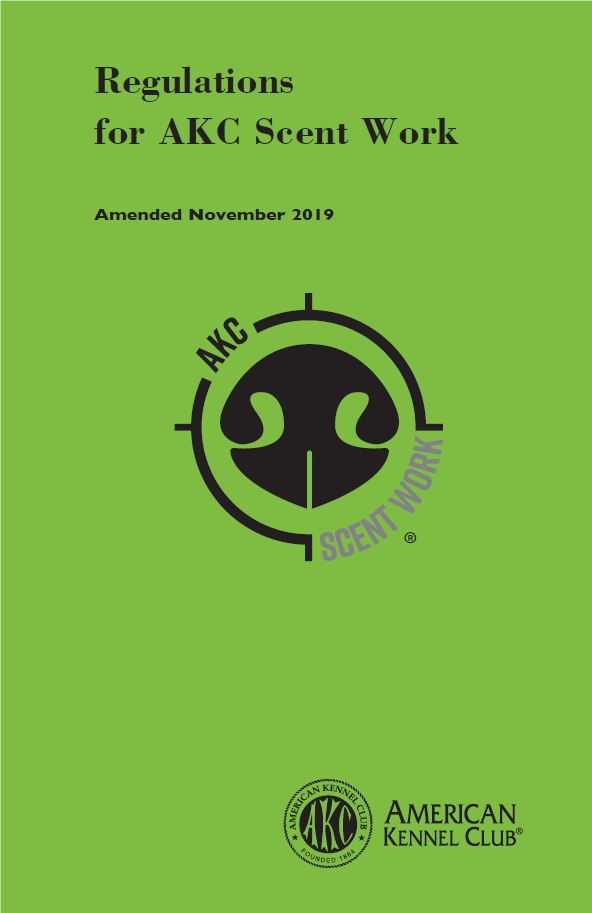 Scent Work Rules & Regulations | AKC Shop