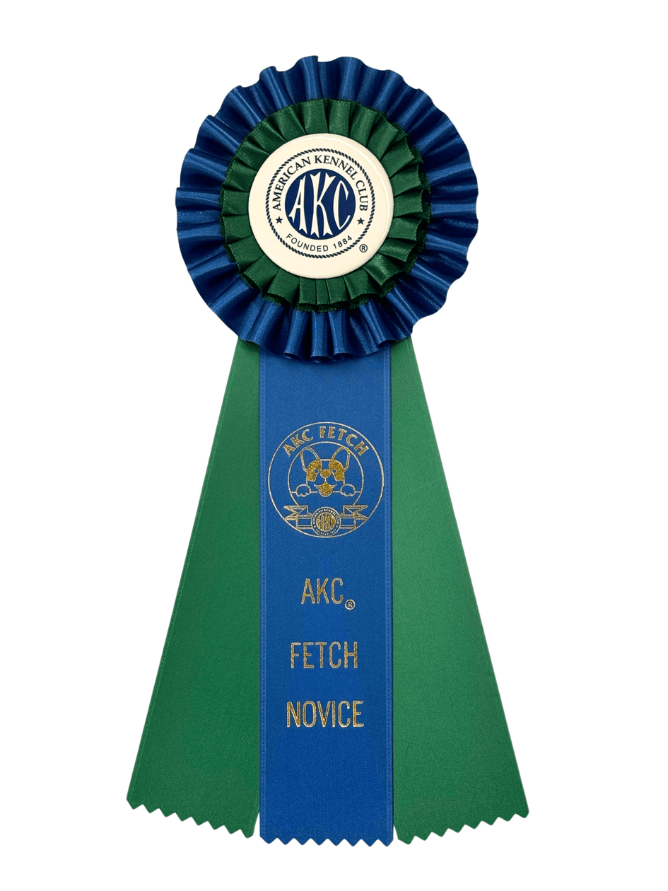 AKC Fetch Dog Rosette