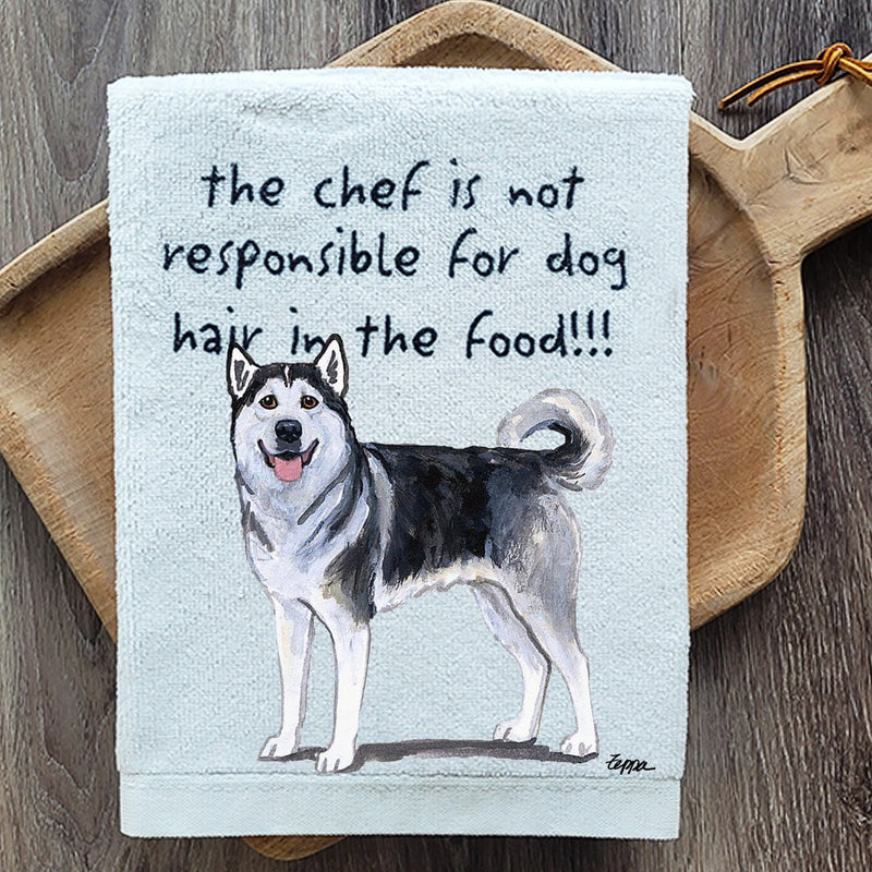 Alaskan Malamute Dish Towel