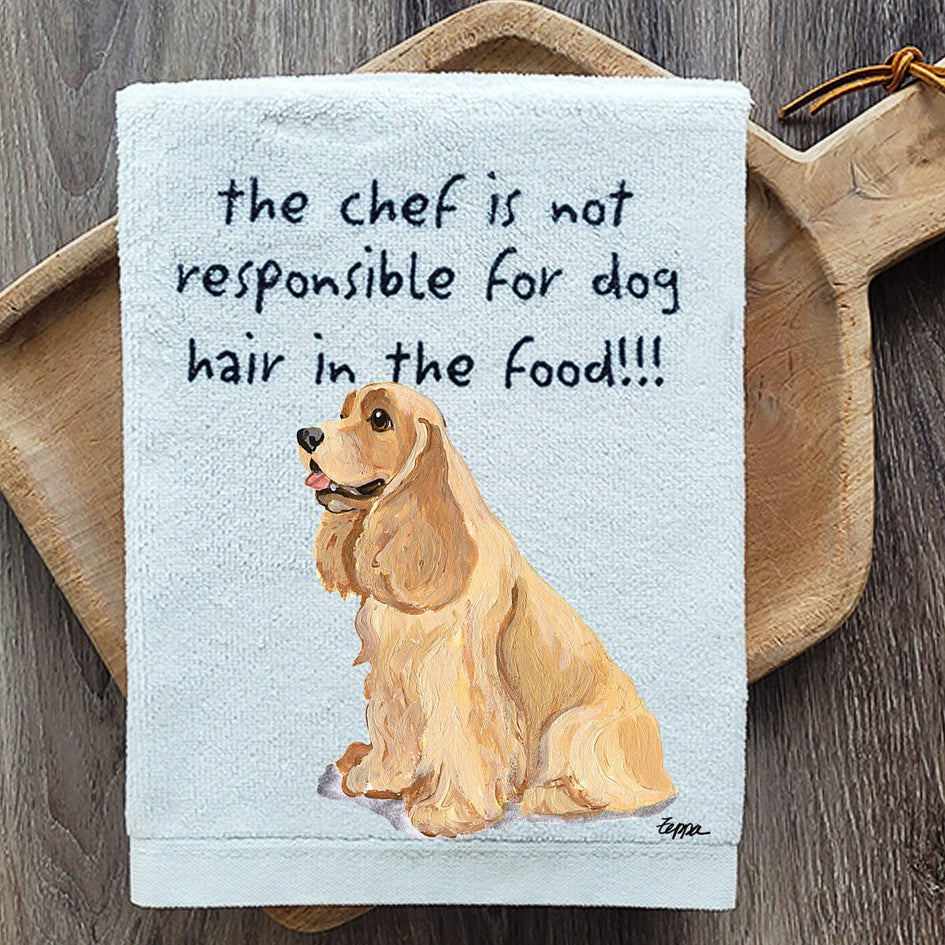 Cocker Spaniel Dish Towel