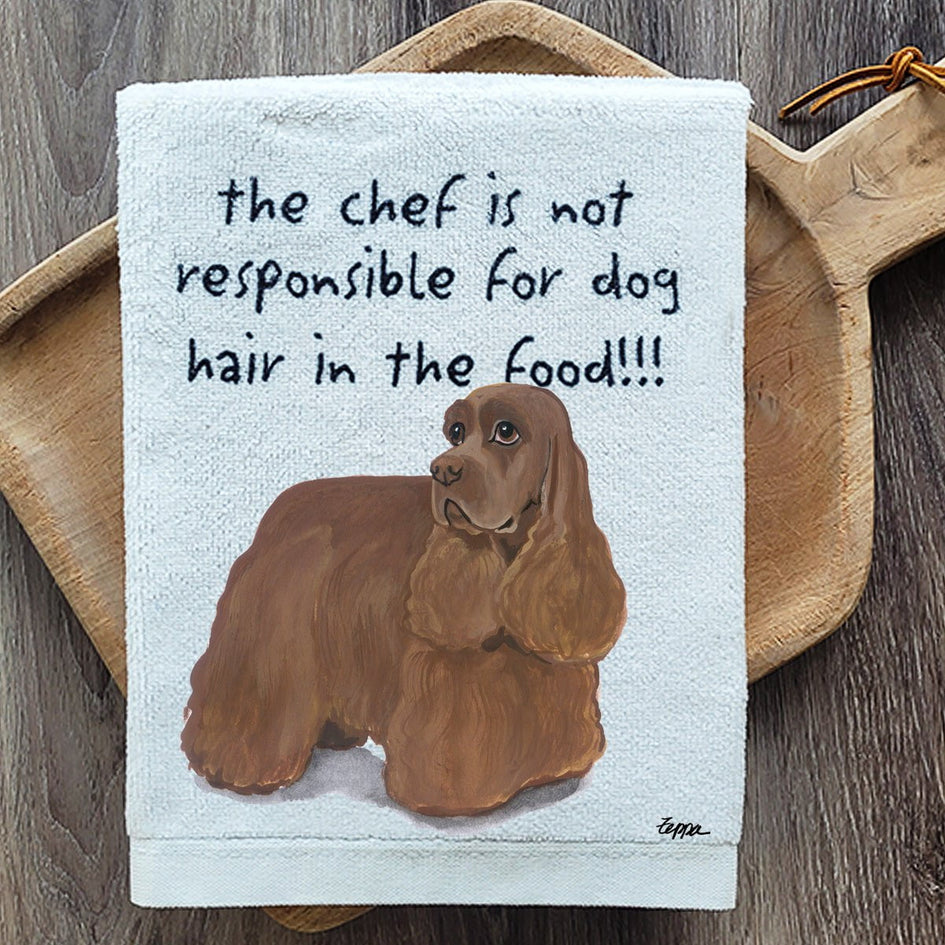 Cocker Spaniel Dish Towel