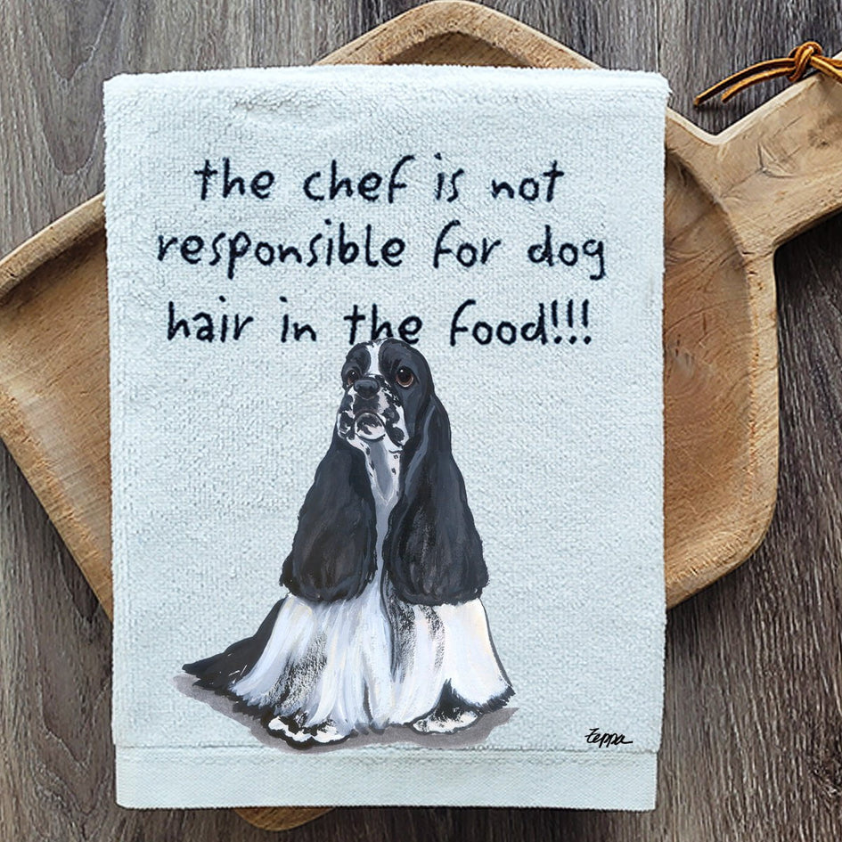 Cocker Spaniel Dish Towel