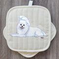 American Eskimo Dog  Pot Holder Set