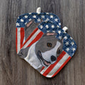 American Staffordshire Terrier Americana Pot Holder Set