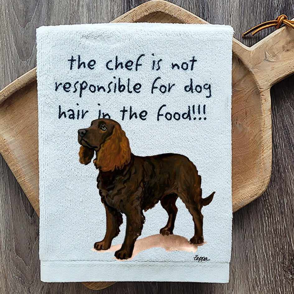 American Water Spaniel Dish Towel