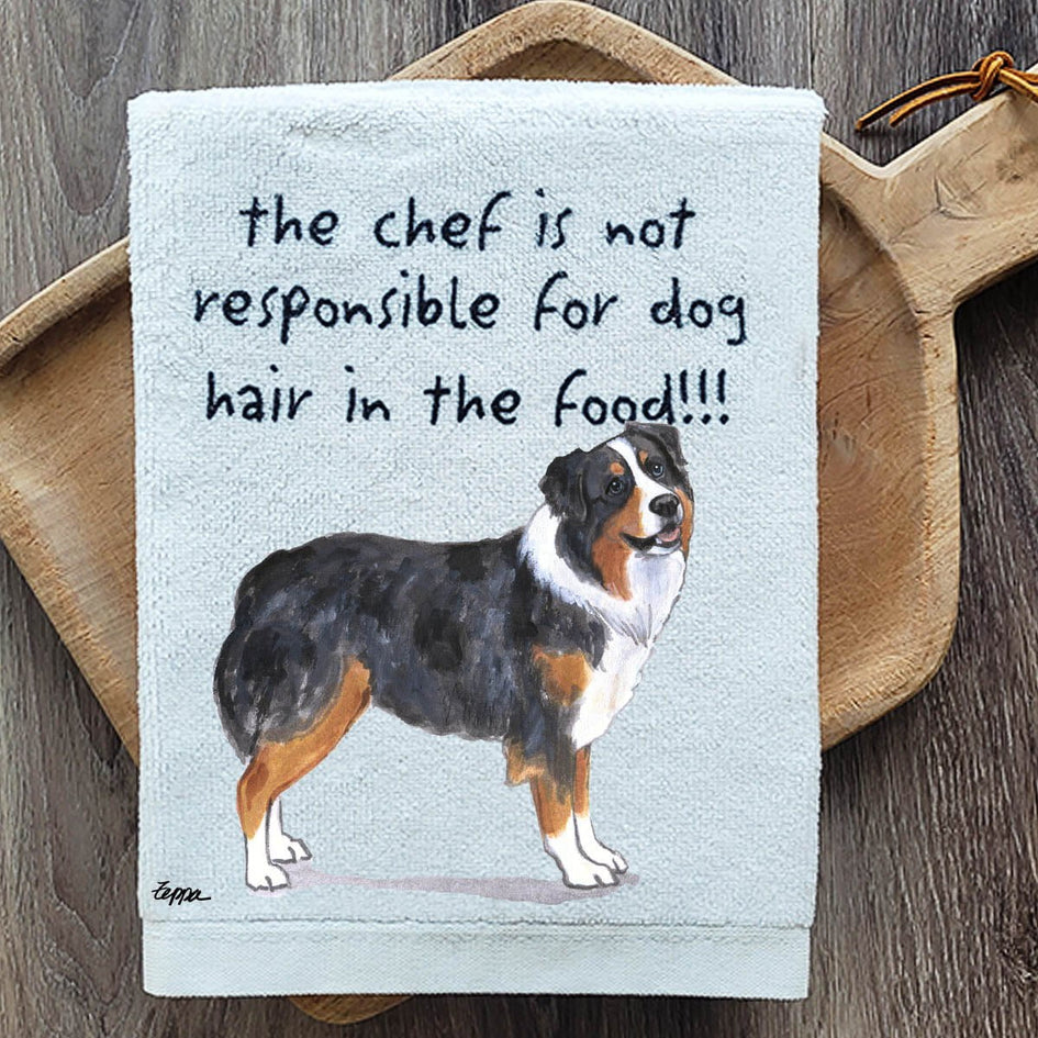 Australian Shepherd Dish Towel