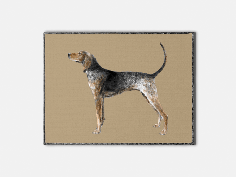 American English Coonhound Doormat