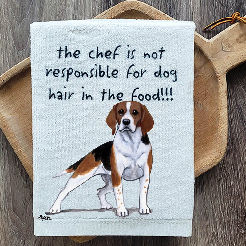 Beagle Dish Towel