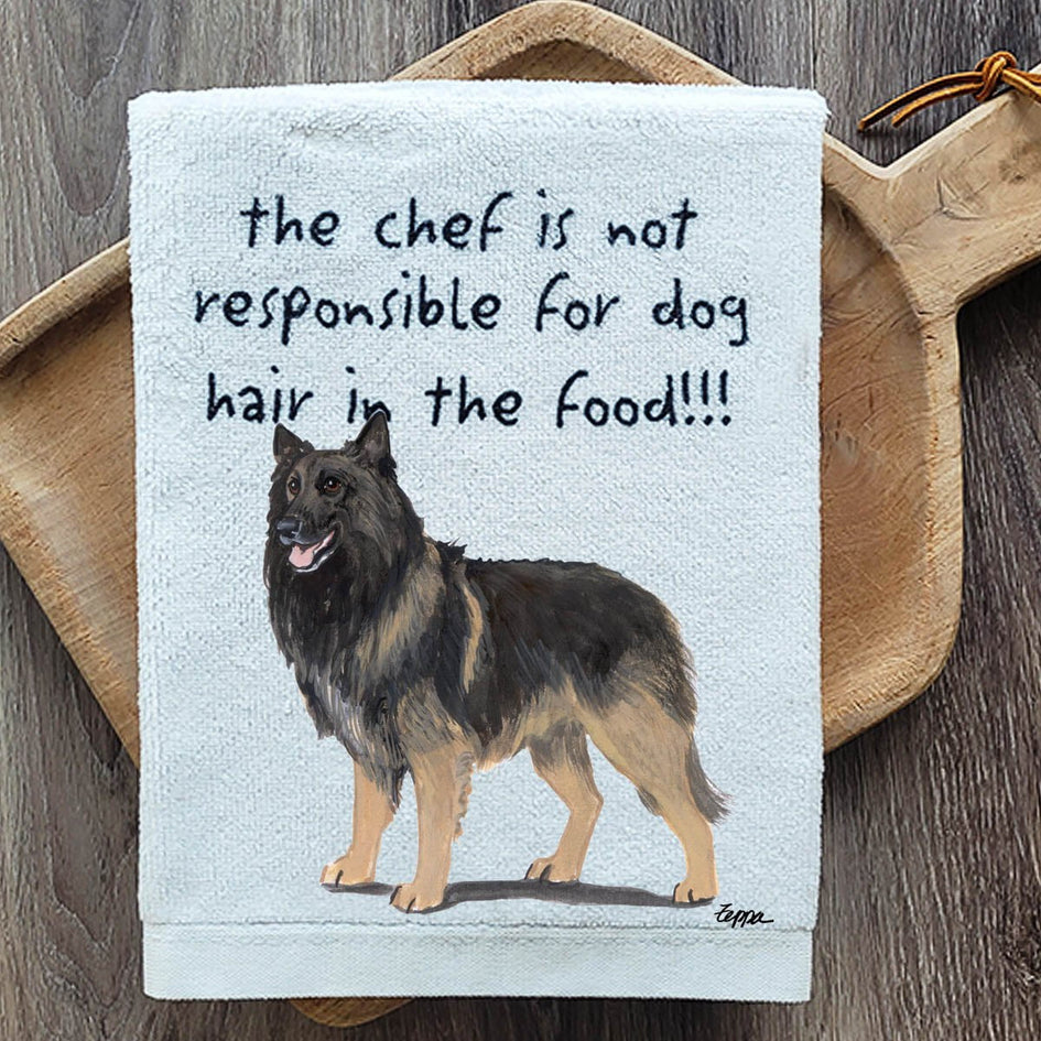 Belgian Tervuren Dish Towel