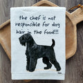 Black Russian Terrier Dish Towel