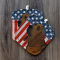 Bloodhound  Americana Pot Holder Set