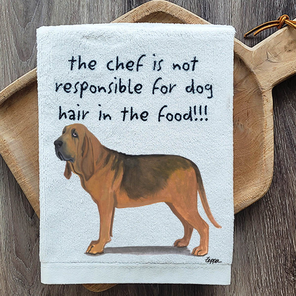 Bloodhound Dish Towel