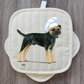 Border Terrier  Pot Holder Set