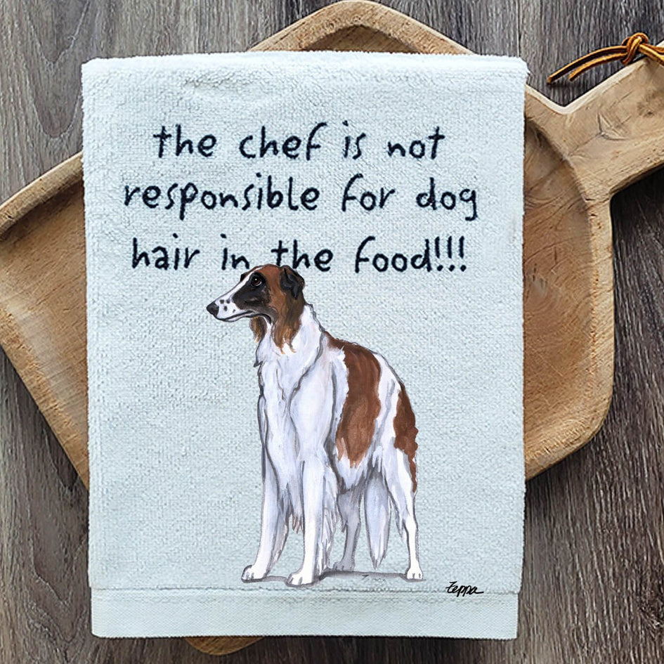 Borzoi Dish Towel