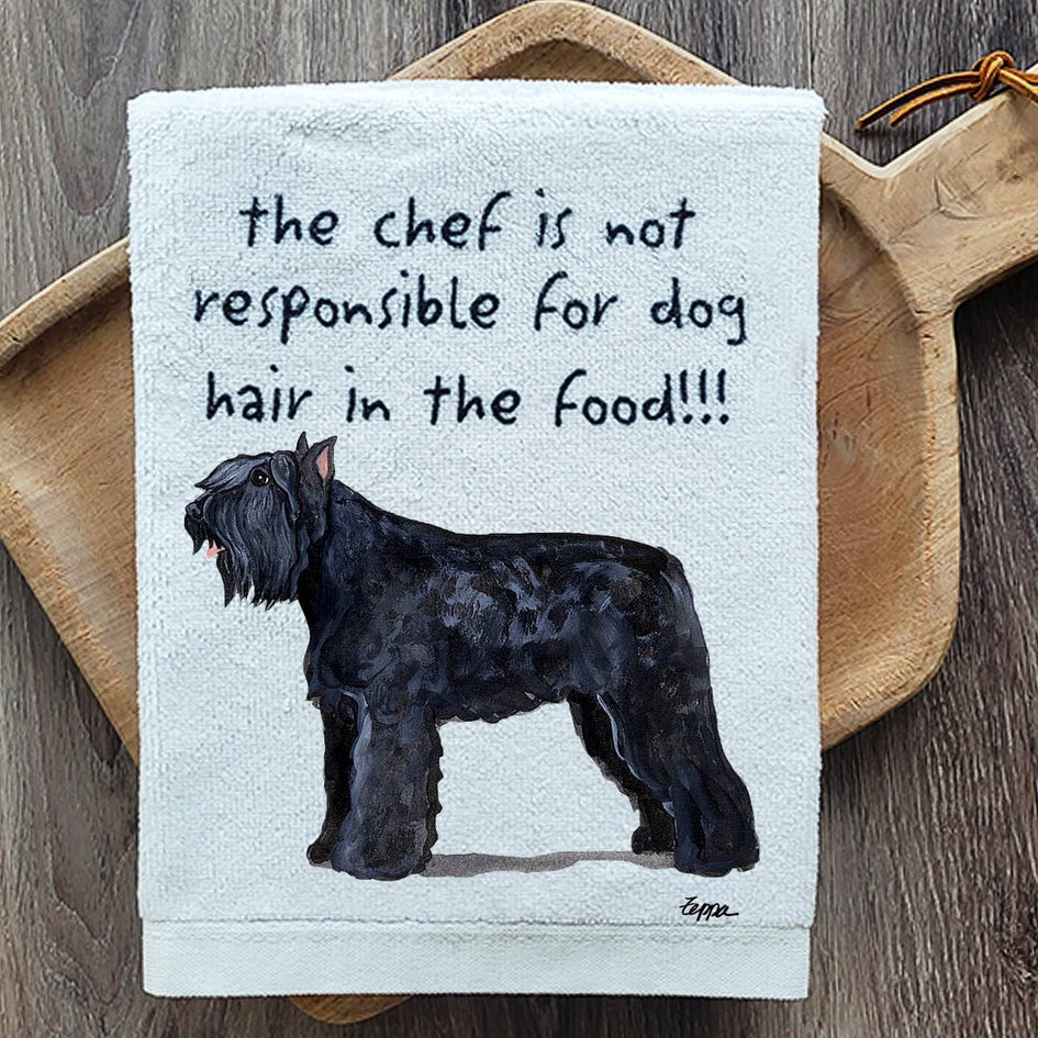 Bouvier des Flandres Dish Towel