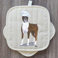 Boxer  Pot Holder Set