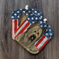 Briard  Americana Pot Holder Set