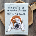 Bulldog Dish Towel
